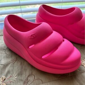 Uggs Pink Sport Yeah Clog